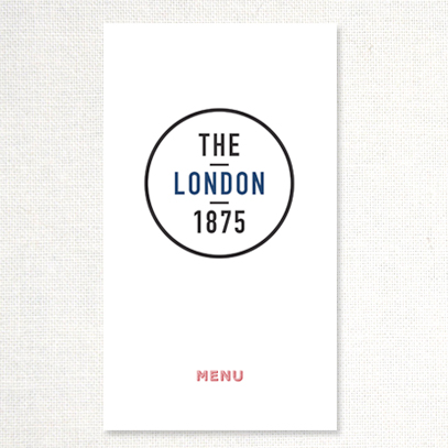 Branding & Website design for The London Hotel